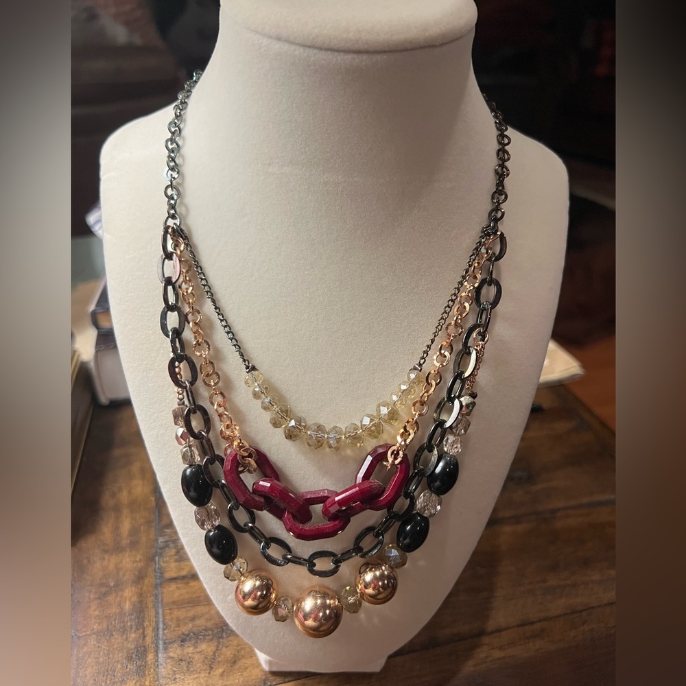 Necklace, 4 strand